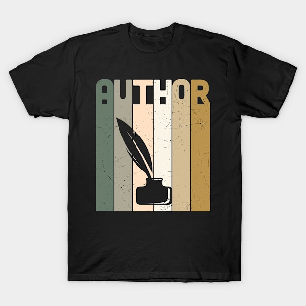 Vintage Writer Author T-Shirt by V-Edgy